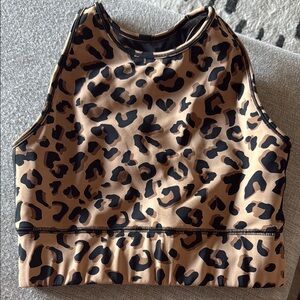 IVL Into the Wild Leopard Sports Bra Size 4
